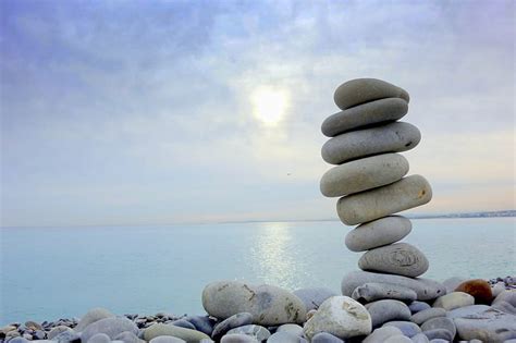 Hd Wallpaper Balance Stones Stone Balance Stone Tower Stack Zen