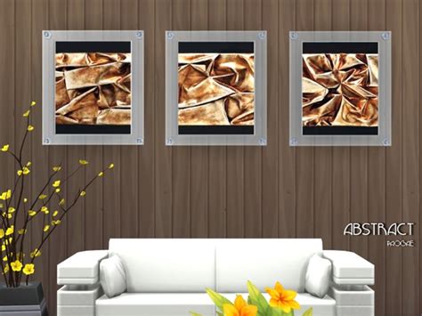 The Sims Resource Abstract Paintings By Paogae Sims 4 Downloads