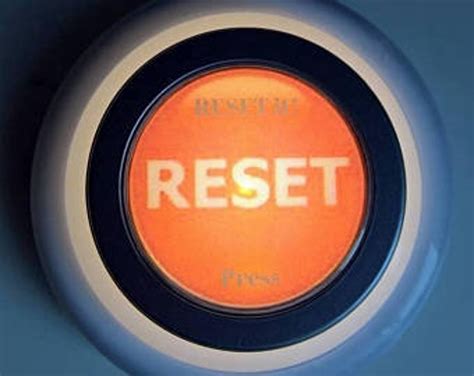 Life Reset Button Helps Empower Encourage Support Positive Mindset