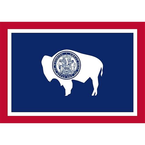 The State Of Wyoming Flag Online The Custom Windsock Company The