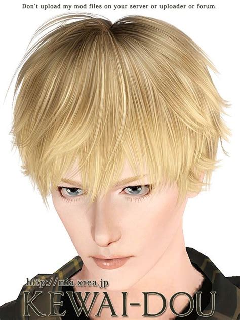 This Is Download Page Of Kisaragi Hair That Was Made By Kewai Dou For