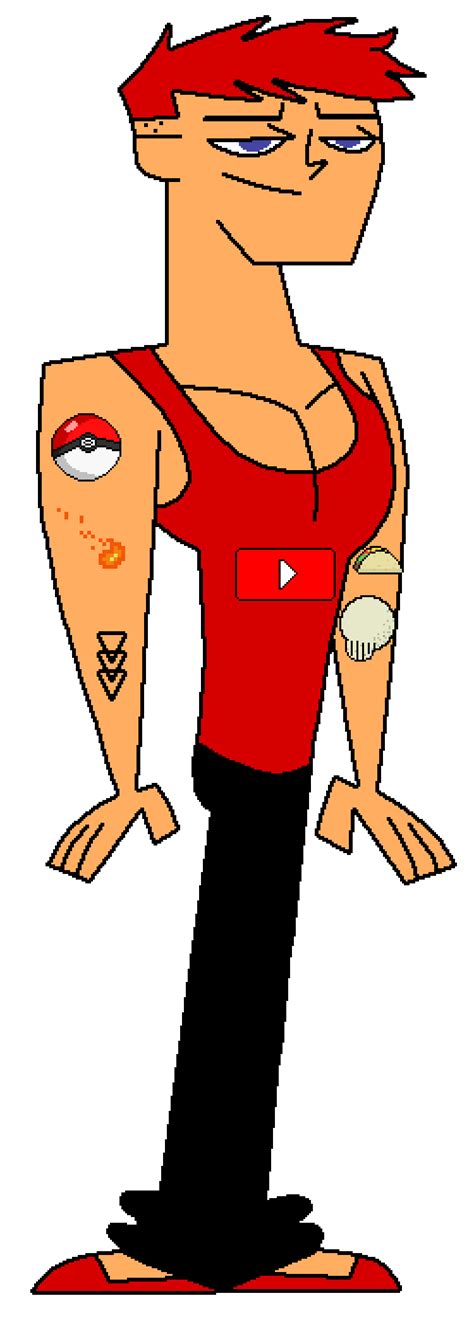 Editing My New Total Drama Oc Caleb Free Online Pixel Art Drawing