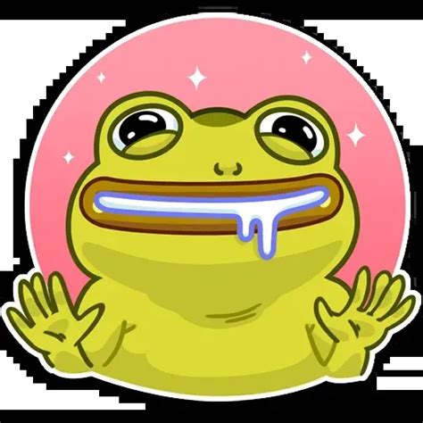 Sticker Pack De Frog Stickers Cloud