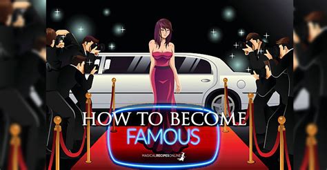 How To Become Famous Magical Recipes Online