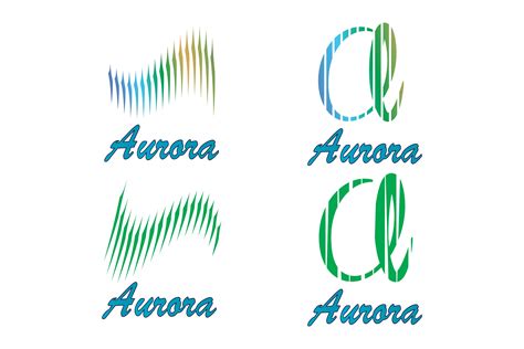 Aurora Logo Graphic By Rohady286 · Creative Fabrica