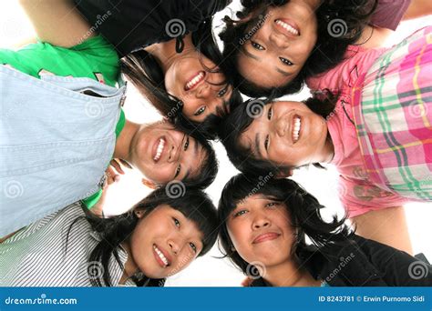 Group Of Six People Stock Image Image Of Feel Diversity 8243781