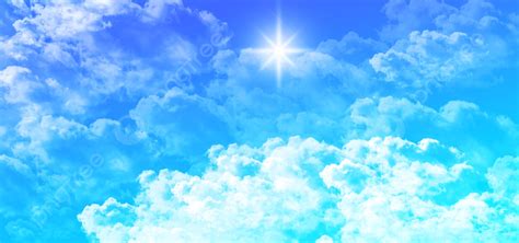 Beautiful Blue Sky Background With Tiny Clouds Wallpaper Sky