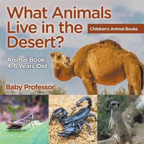 What Animals Live In The Desert Animal Book 4 6 Years Old Childrens