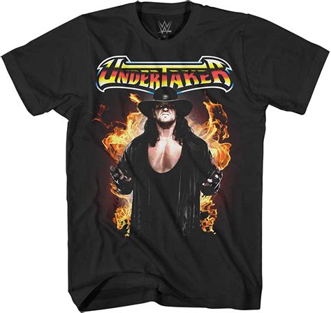 Wwe The Undertaker Fire Shirt Lord Of Darkness The Deadman World