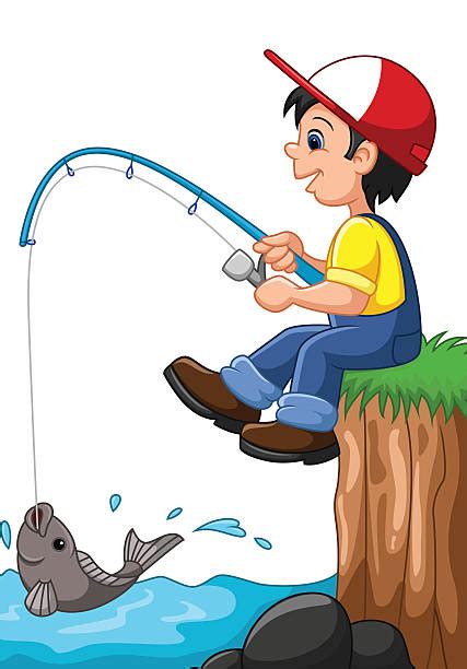 | view 37 fishing illustration, images and graphics from +50,000 possibilities. Boy Fishing Clipart | Free download on ClipArtMag