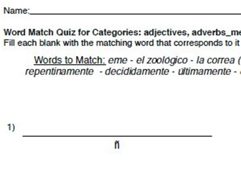 Download phonics cvc words worksheets and use them in class today. Word Match - Text: Free Printable Spanish Worksheets