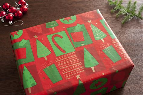 Photo Of Beautifully Wrapped Christmas Present Free Christmas Images