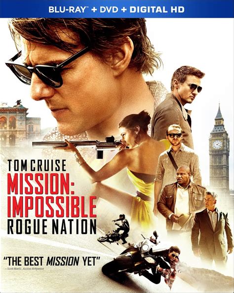 Mission Impossible Rogue Nation Blu Ray