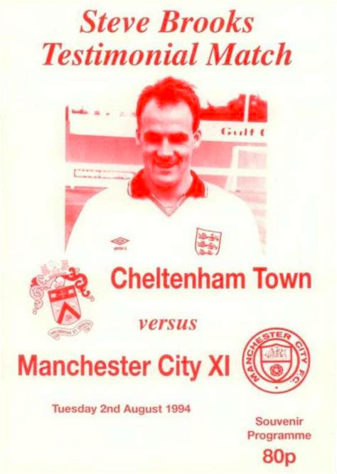 Cheltenham V Mcfc The Story So Far Gary James Football Archive