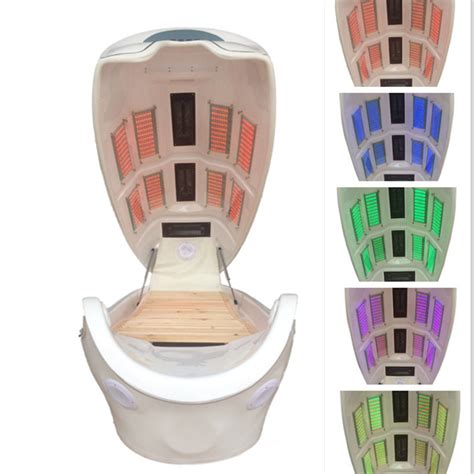 Pdt Led Light Therapy Ozone Steam Sauna Spa Capsule Unice Laser