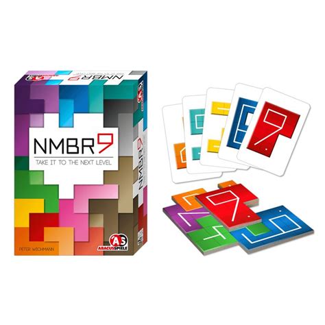 The Card Game Nmbr Is In Its Box And Ready To Be Played With