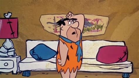 Fred Flintstone Rock Decor Flintstones Vintage Cartoon Classic Tv