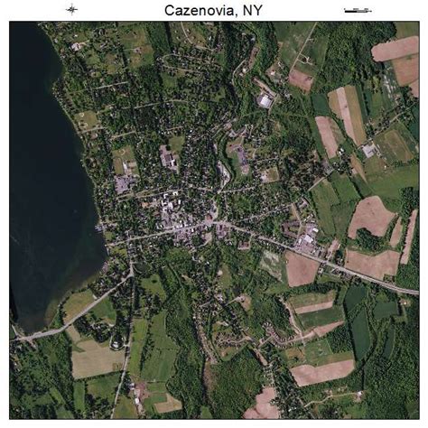 Aerial Photography Map Of Cazenovia Ny New York
