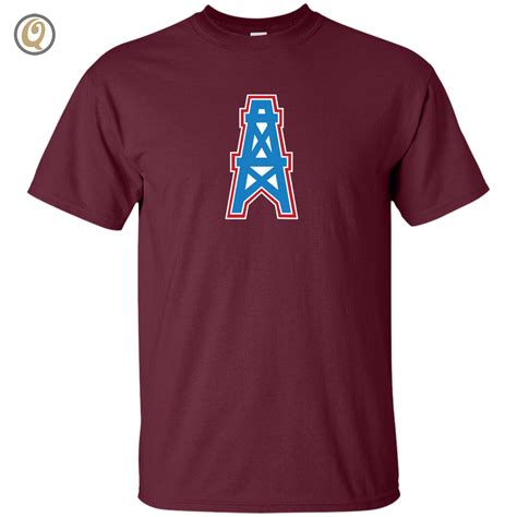 Houston Oilers Rugby Team Mens T Shirt Maroon T Shirts Tank Tops