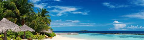 Widescreen Dual Monitor Beach Wallpapers Top Free Widescreen Dual