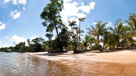 White Beach Overbridge Suriname Youtube