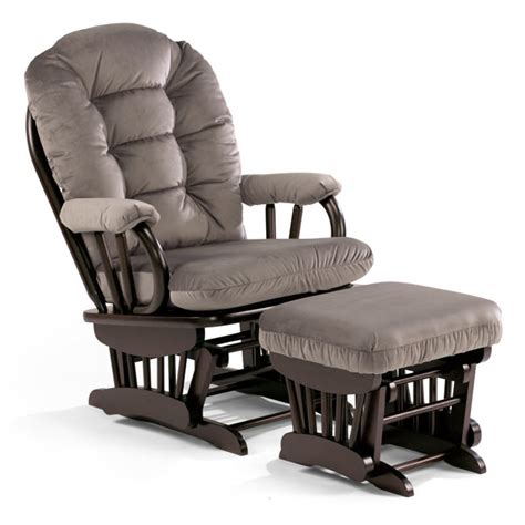 Best Chairs Monaco Wooden Glider & Ottoman Co-Pack - Destination Baby