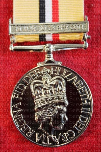 Worcestershire Medal Service Iraq Medal Op Telic 19 Mar 28 Apr 2003