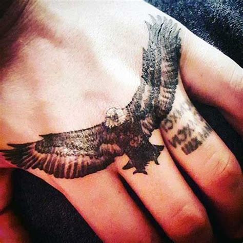 Eagles Tattoos Meanings And Stunning Designs Hand Tattoos For Guys