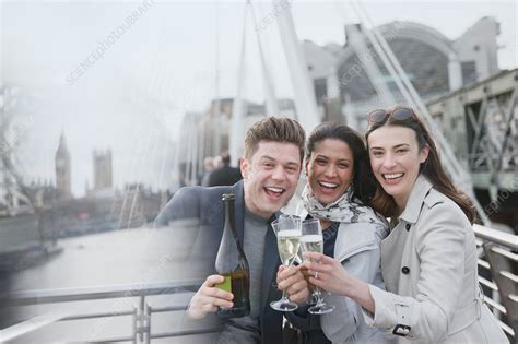Business People Celebrating London Uk Stock Image F0192992