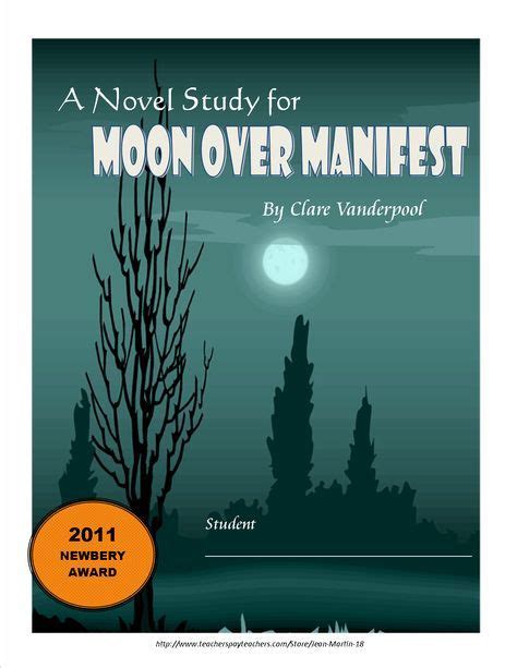 Moon Over Manifest By Clare Vanderpool A Pdf And Tpt Digital Novel