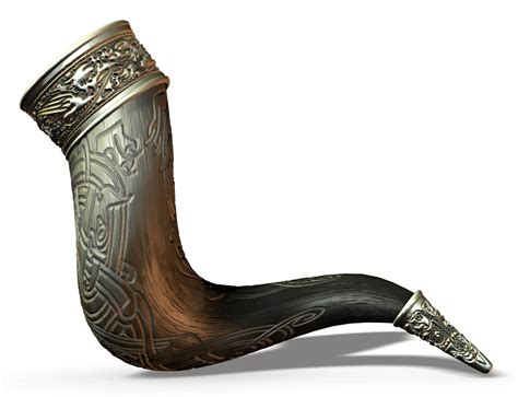 Roffe The Viking From The North Drinking Horns