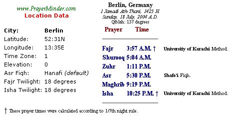 What time is asr prayer today. Islam Prayer Times