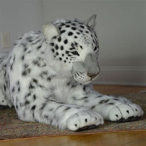 giant snow leopard plushie worth aj Leopard snow suzi eszterhas
