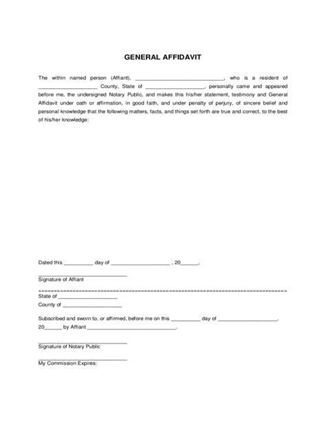 General Power Of Attorney Sample Pdf