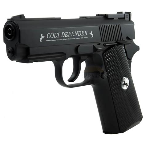 Pistola Co2 Colt Defender 45mm 16 Tiros Semi Automática