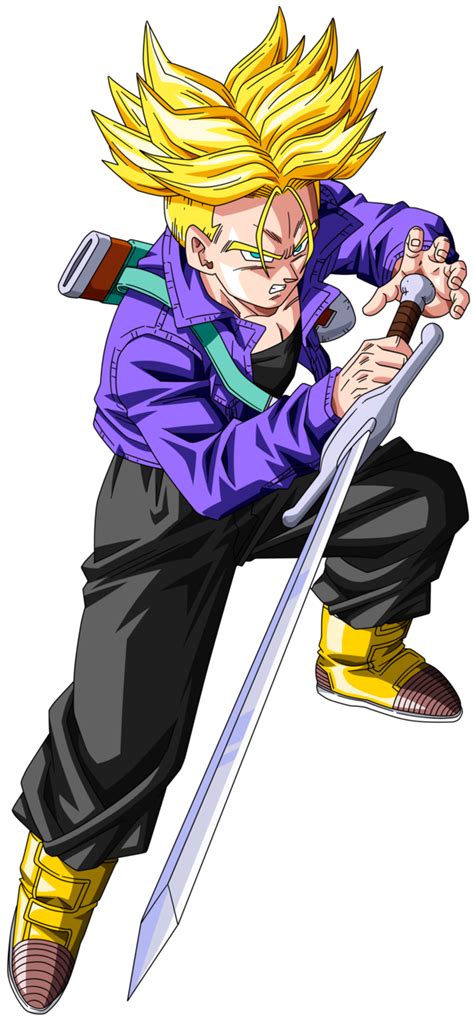 They have been indexed as hombre adulto with verde eyes and rubio / amarillo hair that is a la oreja length. Future Trunks - Dragon Ball Power Levels Wiki