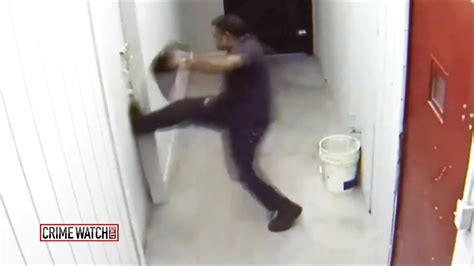 Crime Watch Daily Store Owners Trick Burglary Suspect With Trap Door