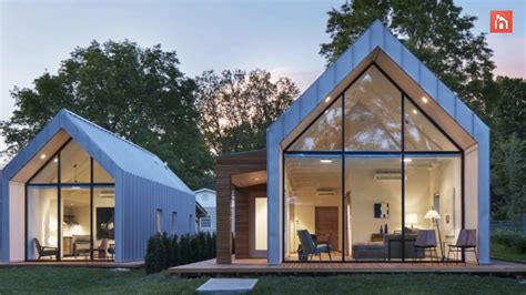 A Set Of Modern A Frame Houses With Super Sustainable Designs Timesky