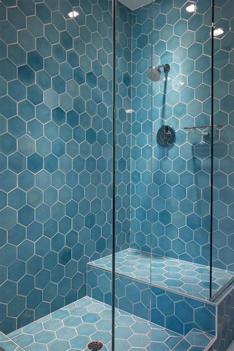 Incredible 45 Stylish Hexagon Tile Ideas For Your Bathroom Https