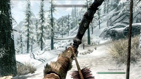 Skyrim Angis Camp Archery Training And Skill Increases Youtube