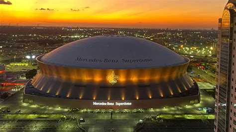 Saints Through The Years Mercedes Benz Superdome Saints Football Report