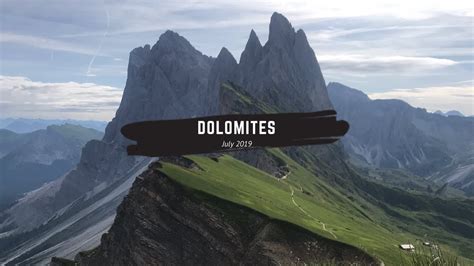 Dolomites Vlog Hiking In Dolomites July 2019 Youtube