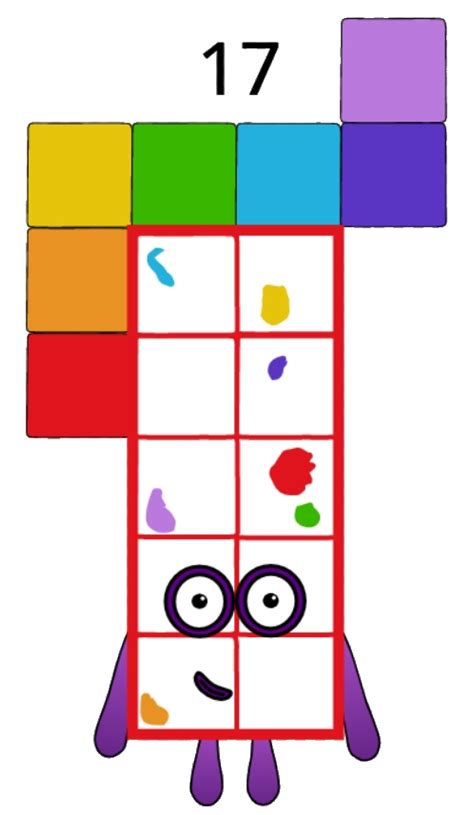 Seventeen 2d Numberblocks Fandom