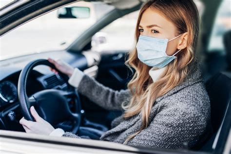 Safe Driving Tips Wearing A Face Mask While Driving