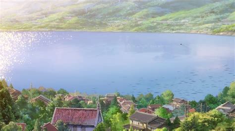 Lake Itomori Kimi No Na Wa Wiki Fandom Anime Scenery Scenery