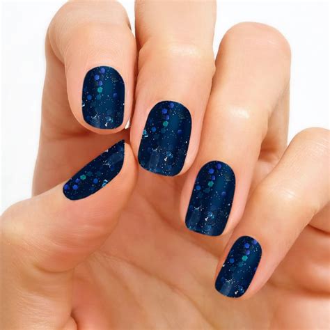 Shopping Color Street Color Street Nails Blue Glitter Nails Blue