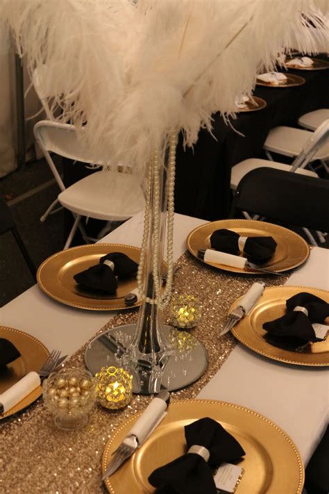 Excelsior Events Masquerade Party Centerpieces Gatsby Birthday Party