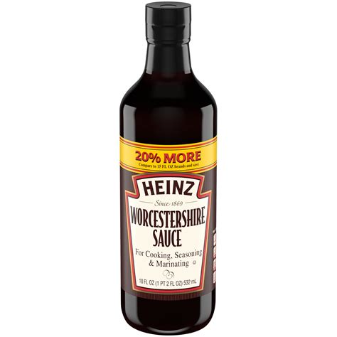 Heinz Worcestershire Sauce 18 Fl Oz Bottle