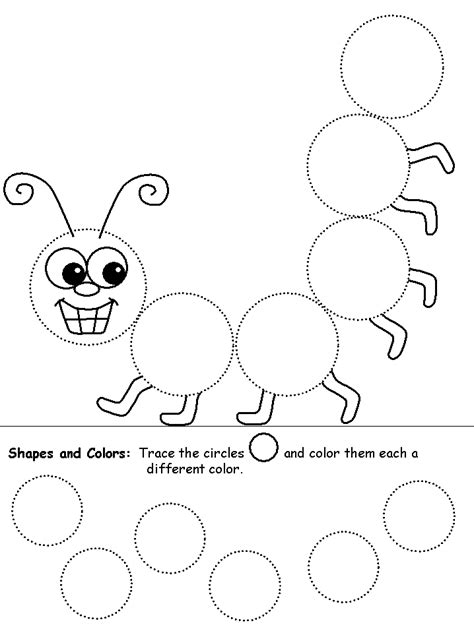 Akruti on june 29, 2019. Learning Shapes: Circle Worksheets And Coloring Pages ...
