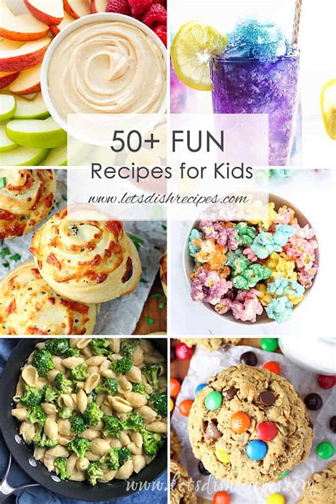 Over 50 Fun Recipes For Kids To Make And Eat — Lets Dish Recipes